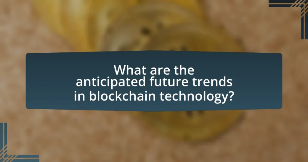 Future Trends in Blockchain Technology: What to Expect in the Next Decade